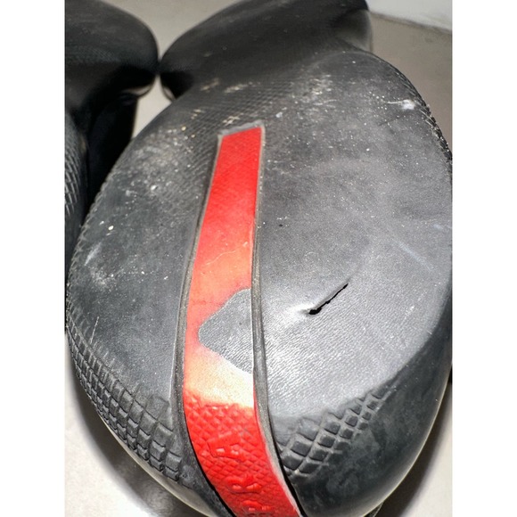 Prada Black leather slide on loafers men black slides US 10.5 - Picture 12 of 14